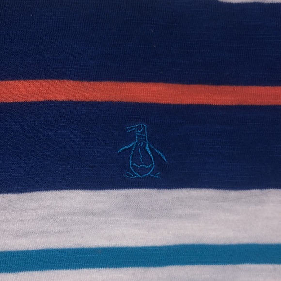 Striped crop shirt by Original Penguin - Picture 2 of 3